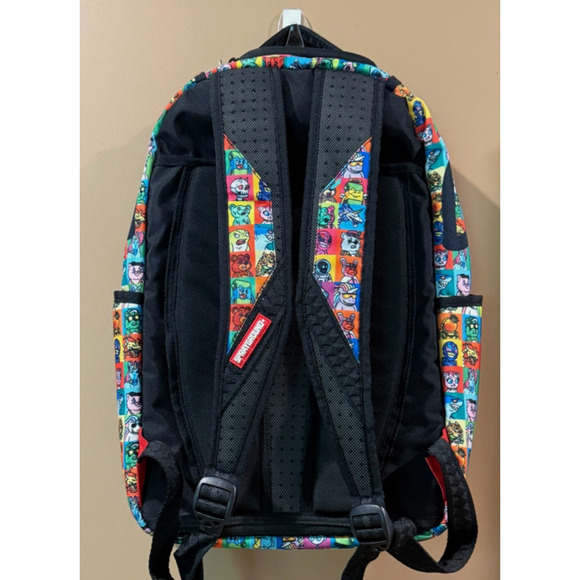 Sprayground Backpack Repeat Mayhem DLXSV Anime Skulls RARE NWOT - Picture 3 of 11